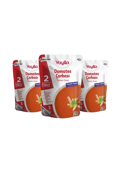 Yemek Hazır Domates Çorbası 250 Gr X3 - 702784232