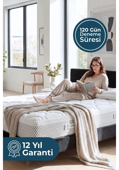 Massaggio Deluxe Ultra Ortopedik Mikro Masaj Etkili Memory Foam Yatak Made İn Italy