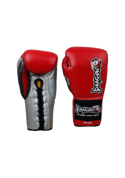 Dragondostore Dragon 30382-P Profi Bağcıklı Profesyonel Boks Eldiveni