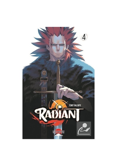 Radiant 4 - Şömizli Kapak - Tony Valente - Senpai Yayınları