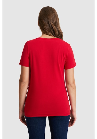 U.s. Polo Assn. Kadın Kırmızı Tişört Basic 50323450-vr030 Kirmizi U.s. Polo Assn. Kadın Kırmızı Tişört Basic 50323450-vr030 Kirmizi