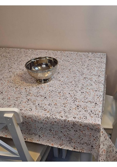 Başak Ev Tekstili 3940 Elyaflı Pvc Muşamba - Desenli Silinebilir Masa Örtüsü Renkli-100 X 140 Çok Renkli