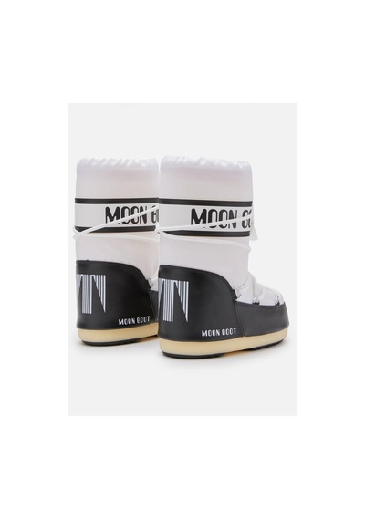 Moon Boot Nylon Kadın Kar Botu 2monw2010010 Siyah - Beyaz
