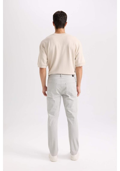 DeFacto Yazlık Gabardin Chino Kanvas Pantolon Slim Fit Dar Kesim Dar Paça Cepli B2089AX25SPGR296 DeFacto Yazlık Gabardin Chino Kanvas Pantolon Slim Fit Dar Kesim Dar Paça Cepli B2089AX25SPGR296