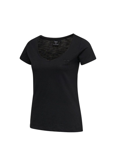 Hummel Kadın Kısa Kol T-shırt Alma T-shırt S/s Tee Siyah