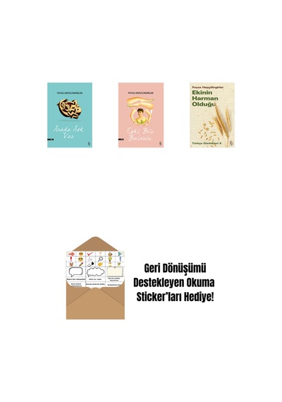 Arada Aşk Var + Eski Bir Balerin + Ekinin Harman Olduğu + Okuma Sticker'ları