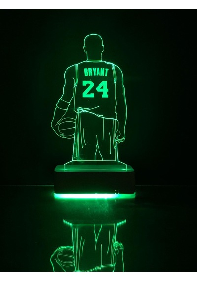 Hediye Kobe Bryant 3D Led Masaüstü Ve Gece Lambası