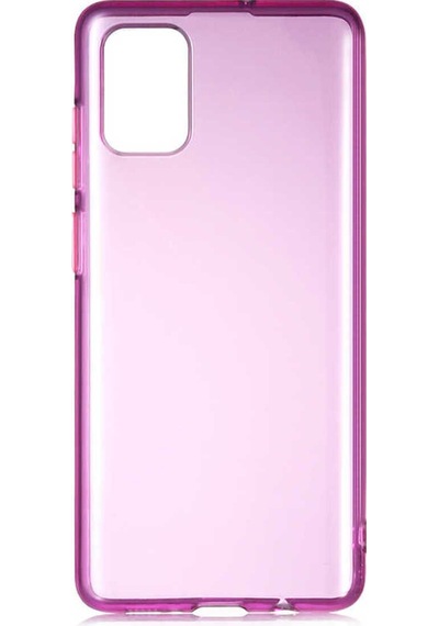 Samsung Uyumlu Galaxy A71 Kılıf Zore Bistro Kapak Mor