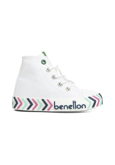 United Colors Of Benetton Benetton® | Bn-30644 - 3394 Beyaz Mavi - Çocuk Spor Ayakkabı