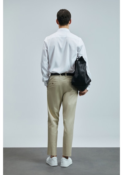 Lufian Plus Smart Erkek Chino Pantolon 111190339 Bej
