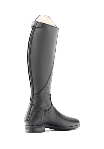 Tattini Unisex Hakiki Deri Siyah Medium Binici Cizmesi Çizme 990 Bracco Cızme Black- Medıum Siyah