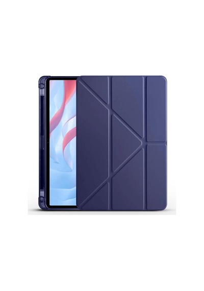 Huawei Honor Pad X9 11.5 Kılıf Zore Tri Folding Kalem Bölmeli Standlı Kılıf