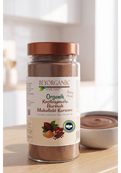 Organik Keçiboynuzlu Hurmalı Muhallebi Karışımı 300gr 300 G