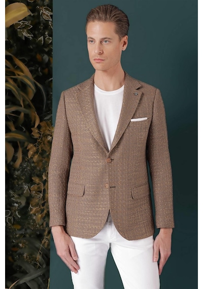 Efor C 660 Slim Fit Bej Spor Ceket Bej