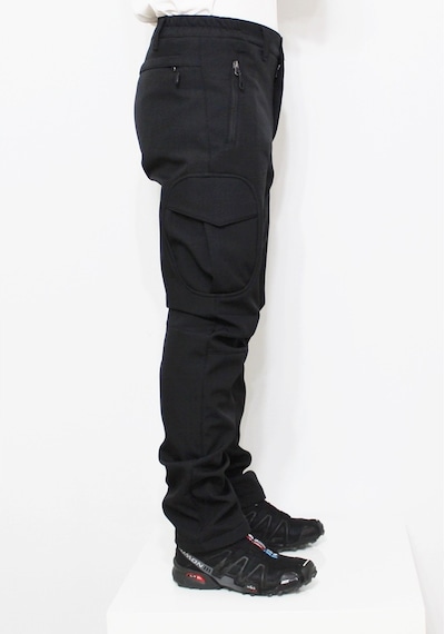 Mudwill Softshell Kargo Cepli Kışlık Pantolon-Siyah