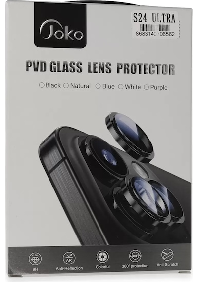 Joko Samsung Galaxy UyumluS24 Ultra Pvd Metal Kamera Lens - Derin Mor