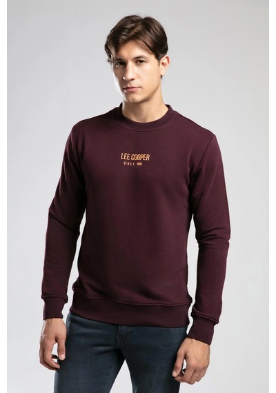 Lee Cooper Erkek Sweat 261 Lcm 241040 4201 Mürdüm Mürdüm