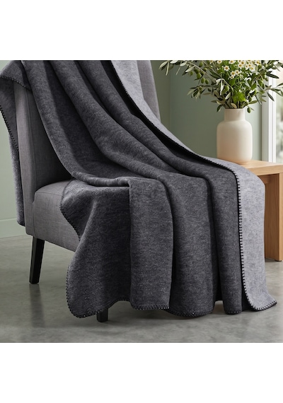 Maxstyle Argento Tek Kişilik Battaniye Gri 150x200 Cm Renkli