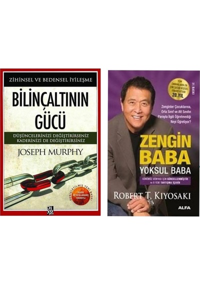 Zengın Baba Yoksul Baba + Bılıncaltının Gucu 2 Takım