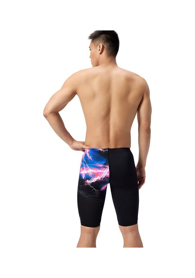 Speedo Ml Placement Printed Jammer Erkek Yüzücü Mayosu Siyah
