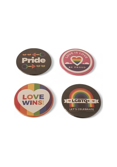 L.g.b.t Magnet Set 2 - 4'lü Lgbt Magnet Karışık Renkli