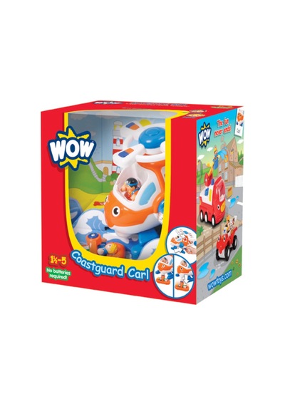 Wow Toys Coastguard Carl - Sahil Kurtarma Helikopteri Carl 10313