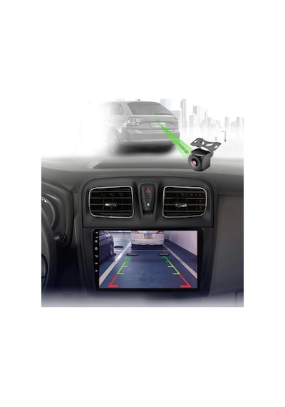 Renault Symbol 2012 2019 Android Multimedya Teyp 9' Ips Ekran Oem