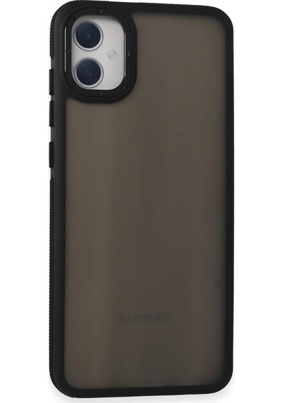 Cosmotex Newface Samsung Galaxy Uyumlu  A05 Harvel Kapak - Siyah