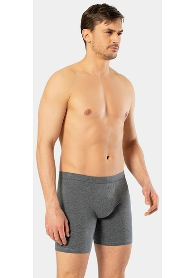 Cacharel Erkek Likralı Uzun Boxer Bel Bantlı 001