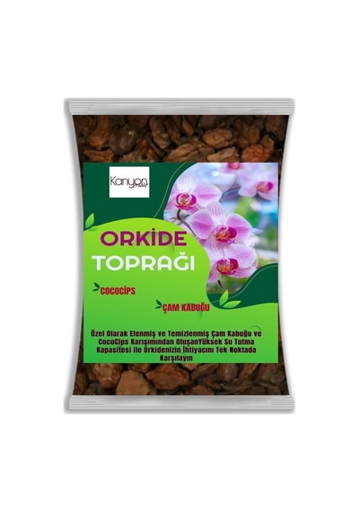 İthal Çam Kabuğu Karışımı İle Orkide Toprağı Değiştirme - 10 Litre 1000