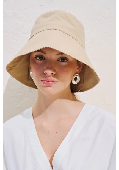 Manuka Bucket Bağcıklı Şapka Camel Ss26spk00006-05