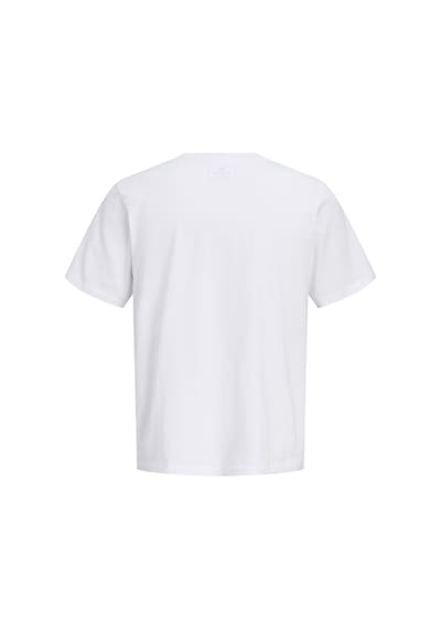 Jack & Jones Erkek Gögüs Baskili Tisört - Blaneo - 12298018 Beyaz