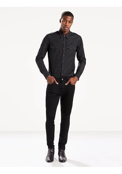Levi's 512 Slim Fıt Siyah Kot Pantolon A2087-0020-2575 Blacks