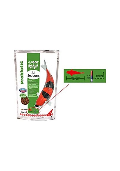 Sera Koi Dört Mevsim Probiyotikli Havuz Balığı Yemi 500 Gr