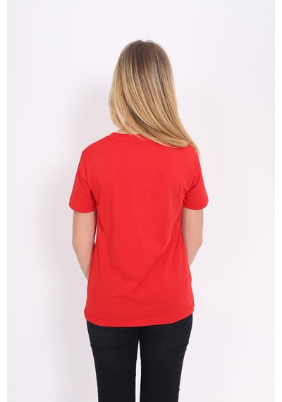 Toontoy Unisex Çocuk Atatürk Baskılı Tişört Kırmızı