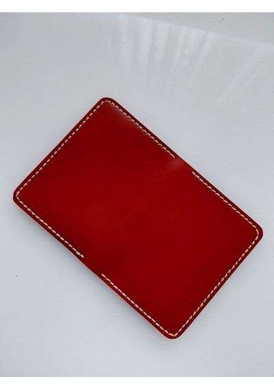 Luna Luster Hakiki Deri Minimalist Çift Renkli Kart Bölmeli Cüzdan Kartlık Drc63 Siyah - Taba