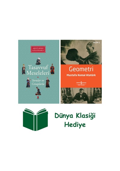 Tasavvuf Meseleleri + Geometri + Dünya Klasiği Hediye