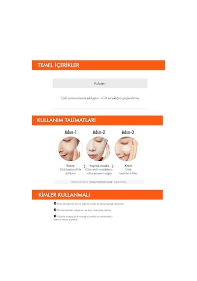 Mıssha Mıssha 3 Kademeli Kaldırma Maskesi