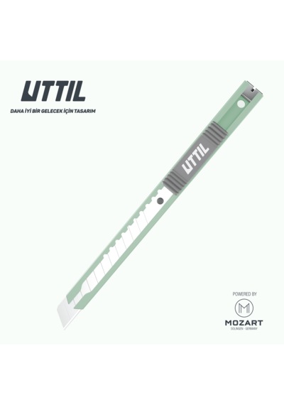 UTTIL Ptuk07 Super Slim Cep Tipi 9 Mm Maket Bıçağı