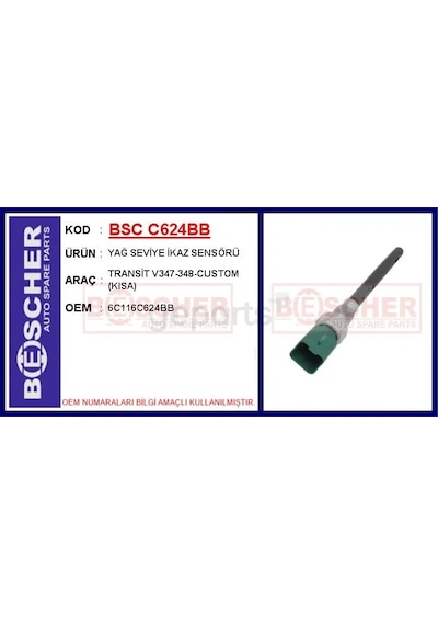 Yag Sevıye Ikaz Sensoru Ford Transıt V347 2006