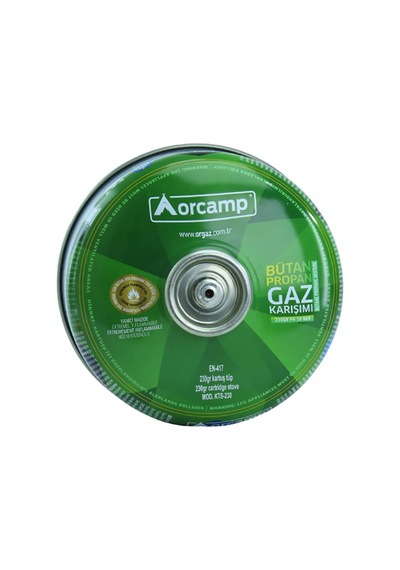 Orcamp 230 Gram Vidalı Gaz Kartuşu Çok Renkli