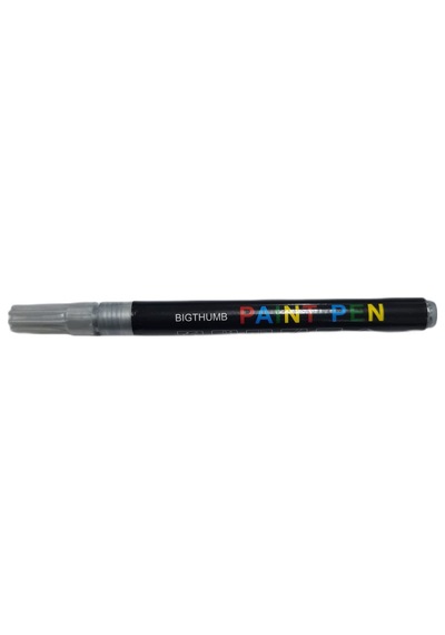 Rötuş Kalemi Paint Pen Gümüş Renk Metal, Ahşap Ve Oto Yüzey Boyası / 12 Adet
