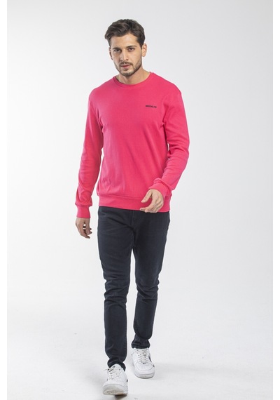 Erkek Bisiklet Yaka Slim Fit Sweatshirt Spr2019k18 001