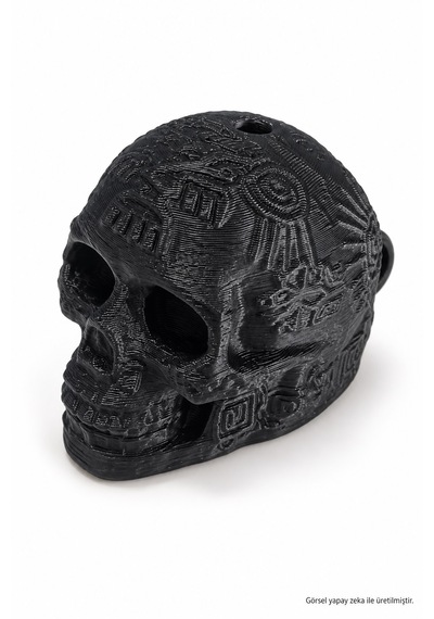 Aztek Mayan Ölüm Islığı Düdüğü Fonksiyonel - Aztec Death Whistle