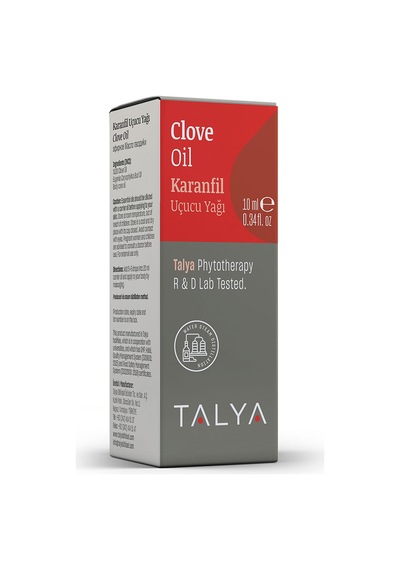 Talya %100 Saf ve Doğal Buhurdanlık ve Difüzör İçin Karanfil Uçucu Yağı 10 ML