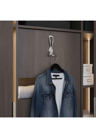 Bayraktar Galata Model Portmanto Askısı Krom/mat Krom Elbise Askısı 20-30-18/24 Çok Renkli