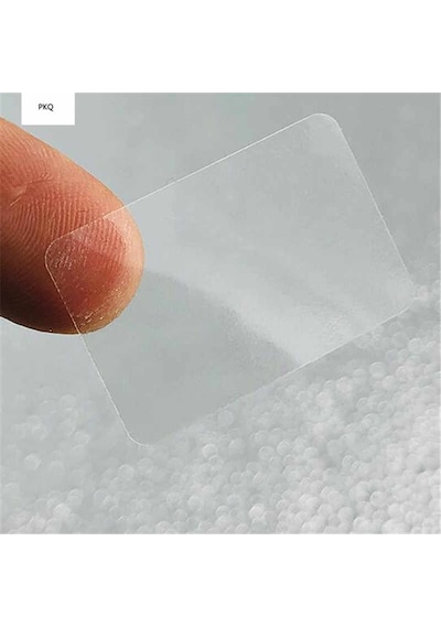 30x50 Pvc Pp Şeffaf Emniyet Etiketi 1000'li Sarım