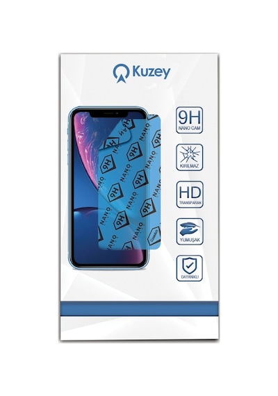 Apple Uyumlu iPhone Xr Nano Glass Esnek Kırılmaz Ekran Koruyucu Cam (477959419) 10 Tl Fark Ile Şeffaf Kılıf
