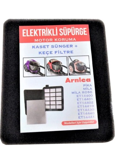 Grundig Uyumlu Vcc 7870 A Motor Koruma Kaset Filtre Seti