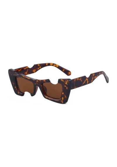 Dice Leopar Vintage & Retro Güneş Gözlüğü
